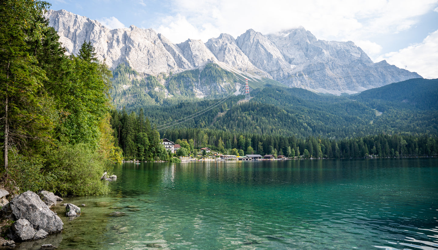 Leinwanddruck #14 "Eibsee - Zugspitze"