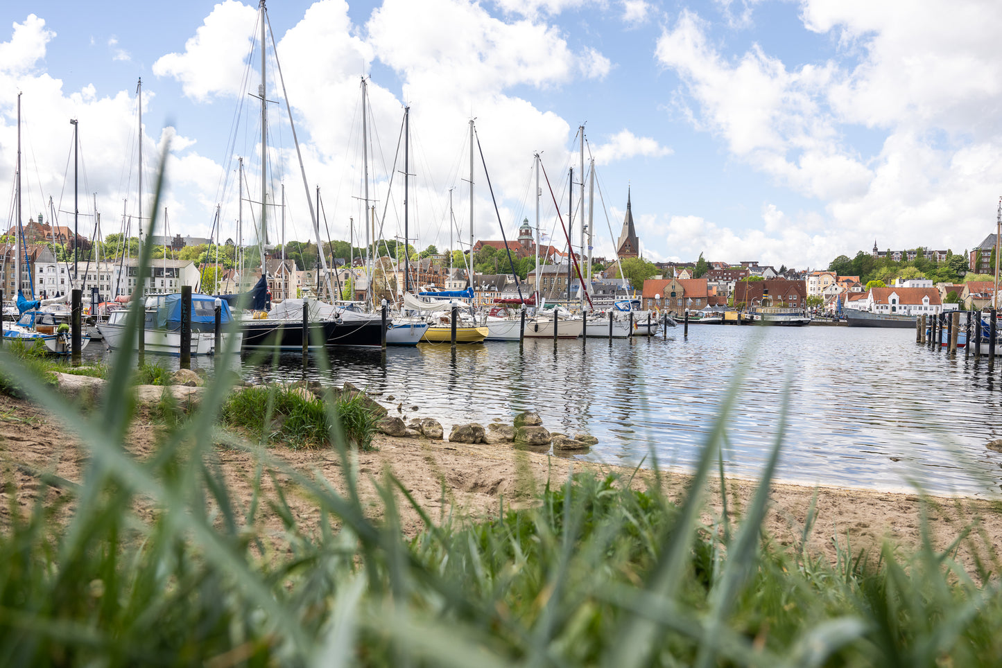 Leinwanddruck #19 "Flensburger Hafen"