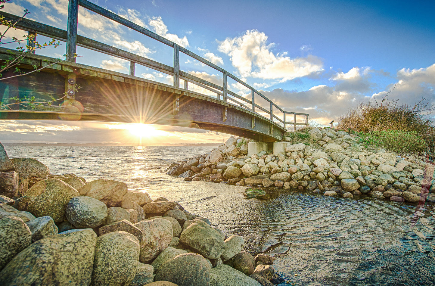 Leinwanddruck #30 "Holnis bei Glücksburg"