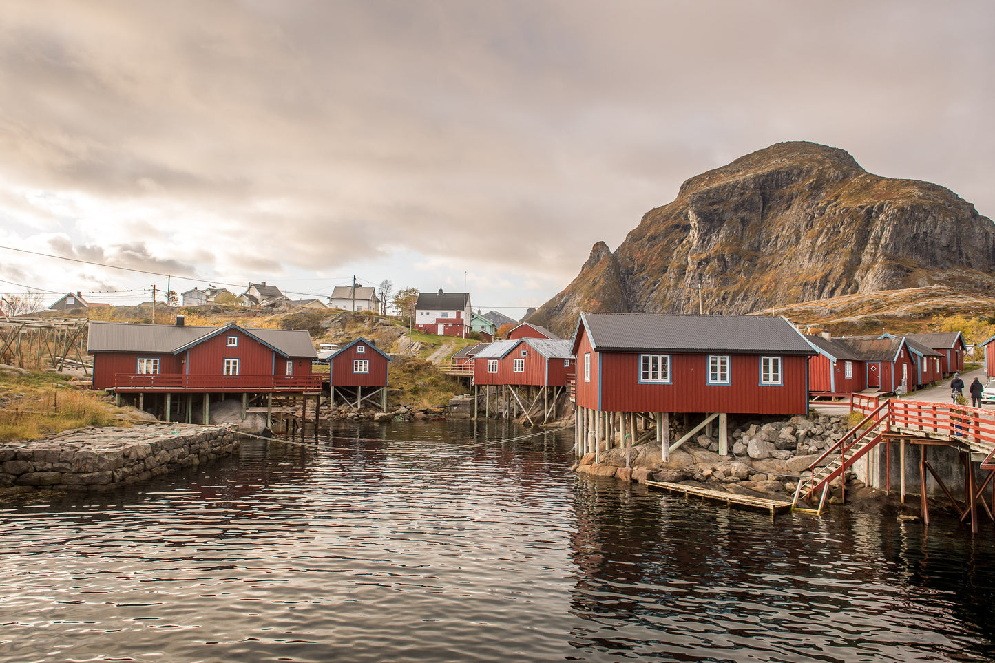 Leinwanddruck #43 "Lofoten Norwegen"