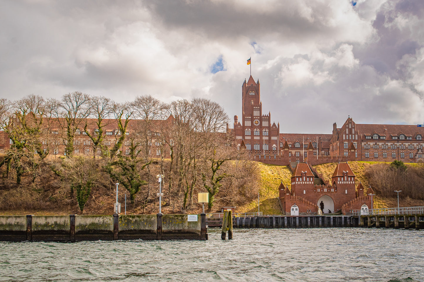 Leinwanddruck #46 "Marineschule Flensburg"
