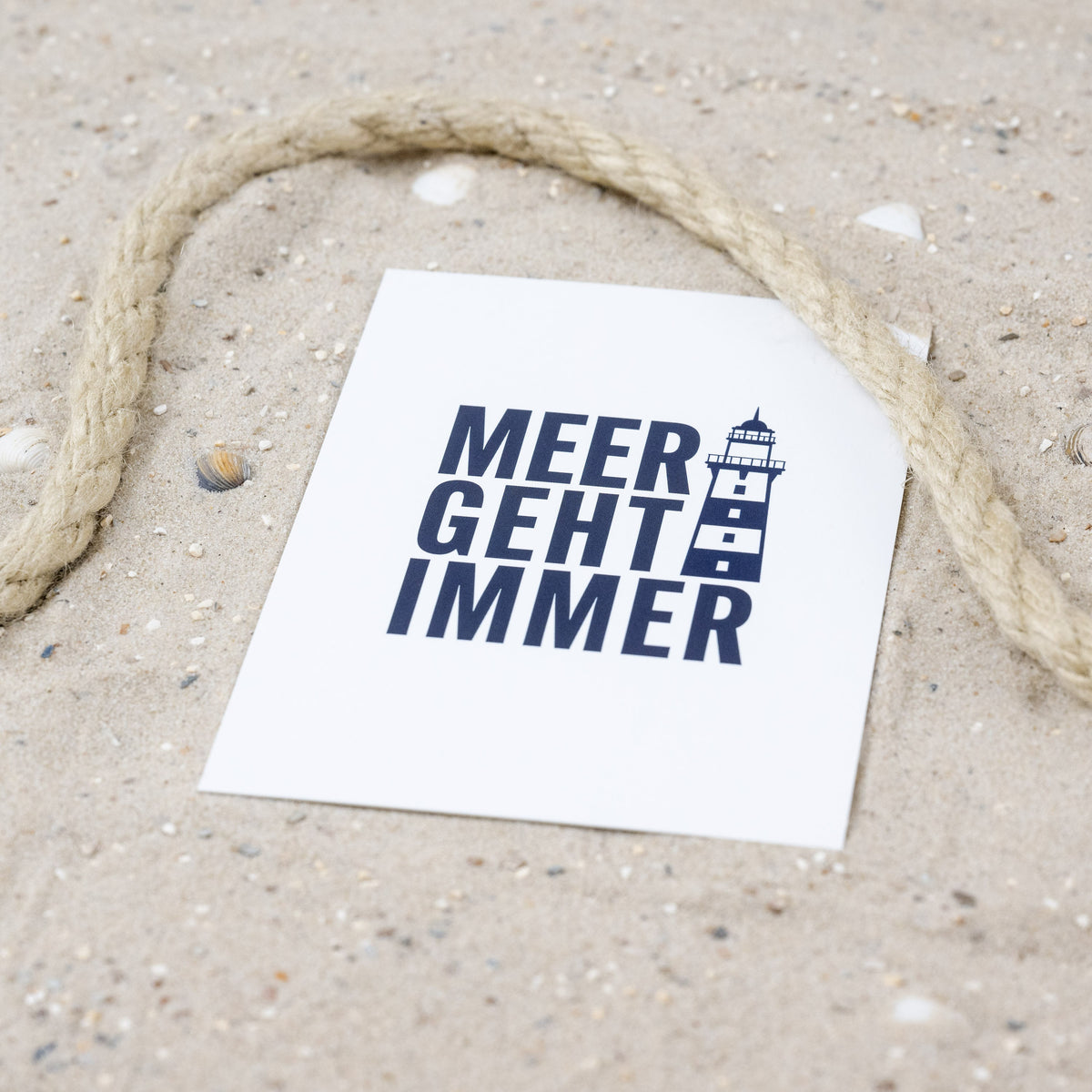 Postkarte • Ansichtskarte • norddeutsche Grußkarte • maritim "Ostsee Liebe" - DIN A6