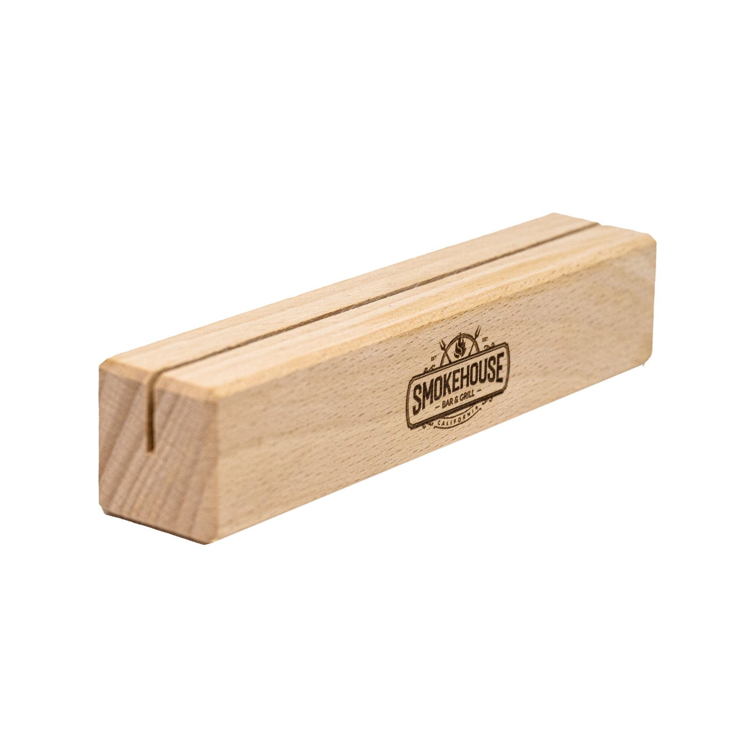 Holz Tischaufsteller aus Buche mit Kreidetafel • Reserviert • Gastronomie • Restaurant • Tischreservierung • mit individueller Lasergravur