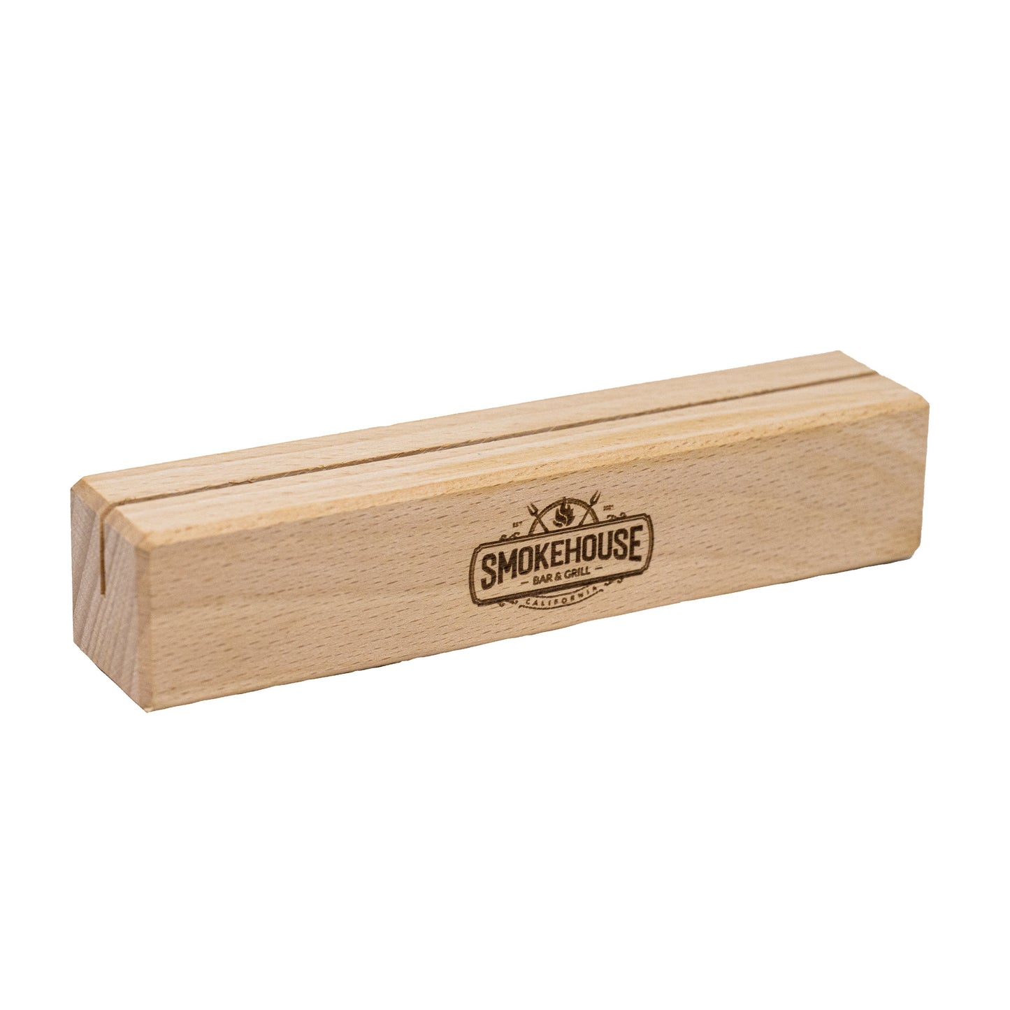 Holz Tischaufsteller aus Buche mit Kreidetafel • Reserviert • Gastronomie • Restaurant • Tischreservierung • mit individueller Lasergravur