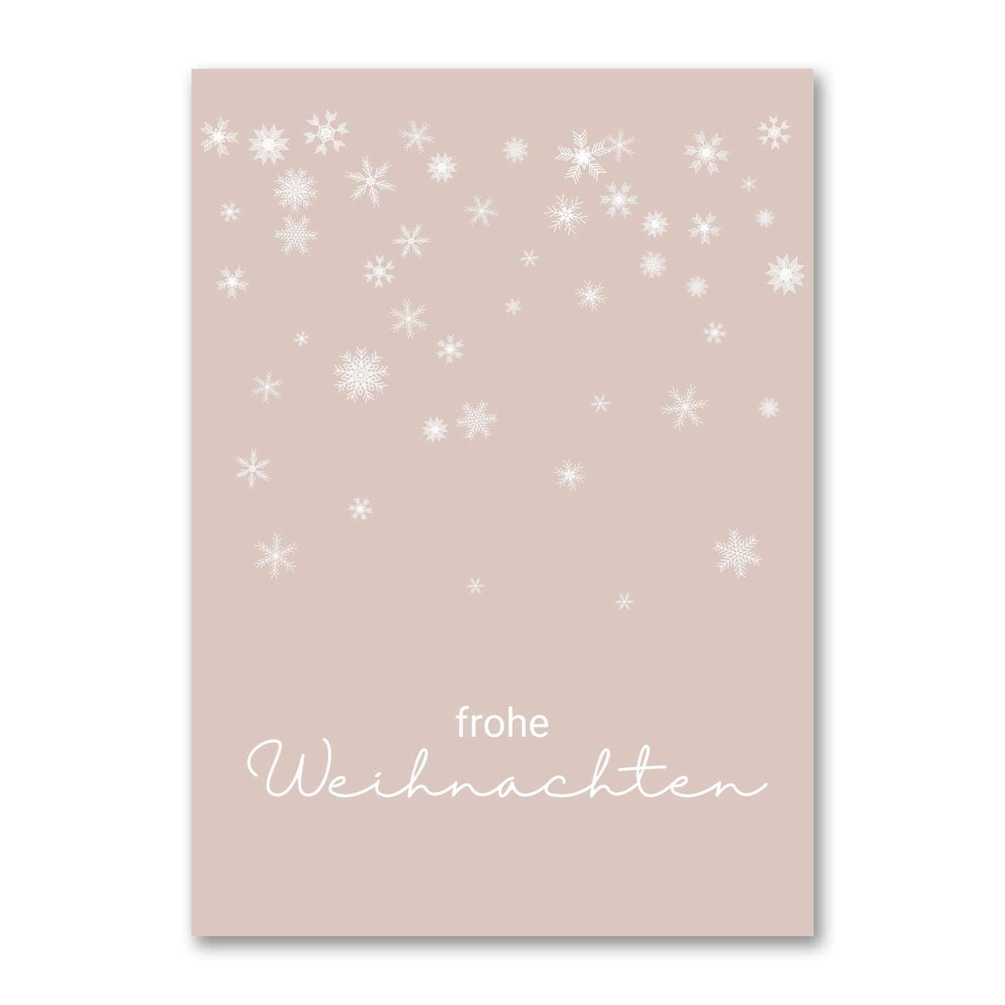 Weihnachtskarte - Postkarte Weihnachten - DIN A6