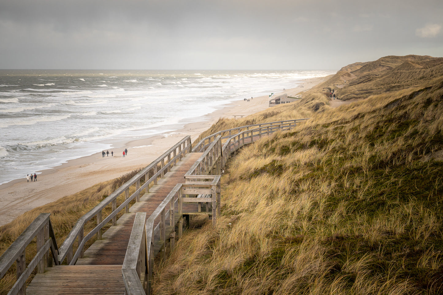 Leinwanddruck #32 "Sylt Dünenwanderweg Wenningstedt"