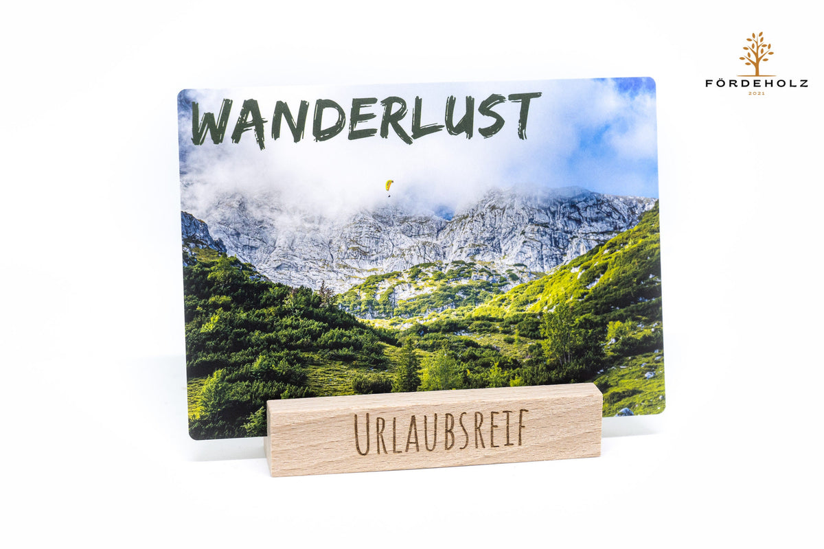 Postkarte - Ansichtskarte - Alpen - Wanderlust - Garmisch Partenkirchen - Berge - Wandern