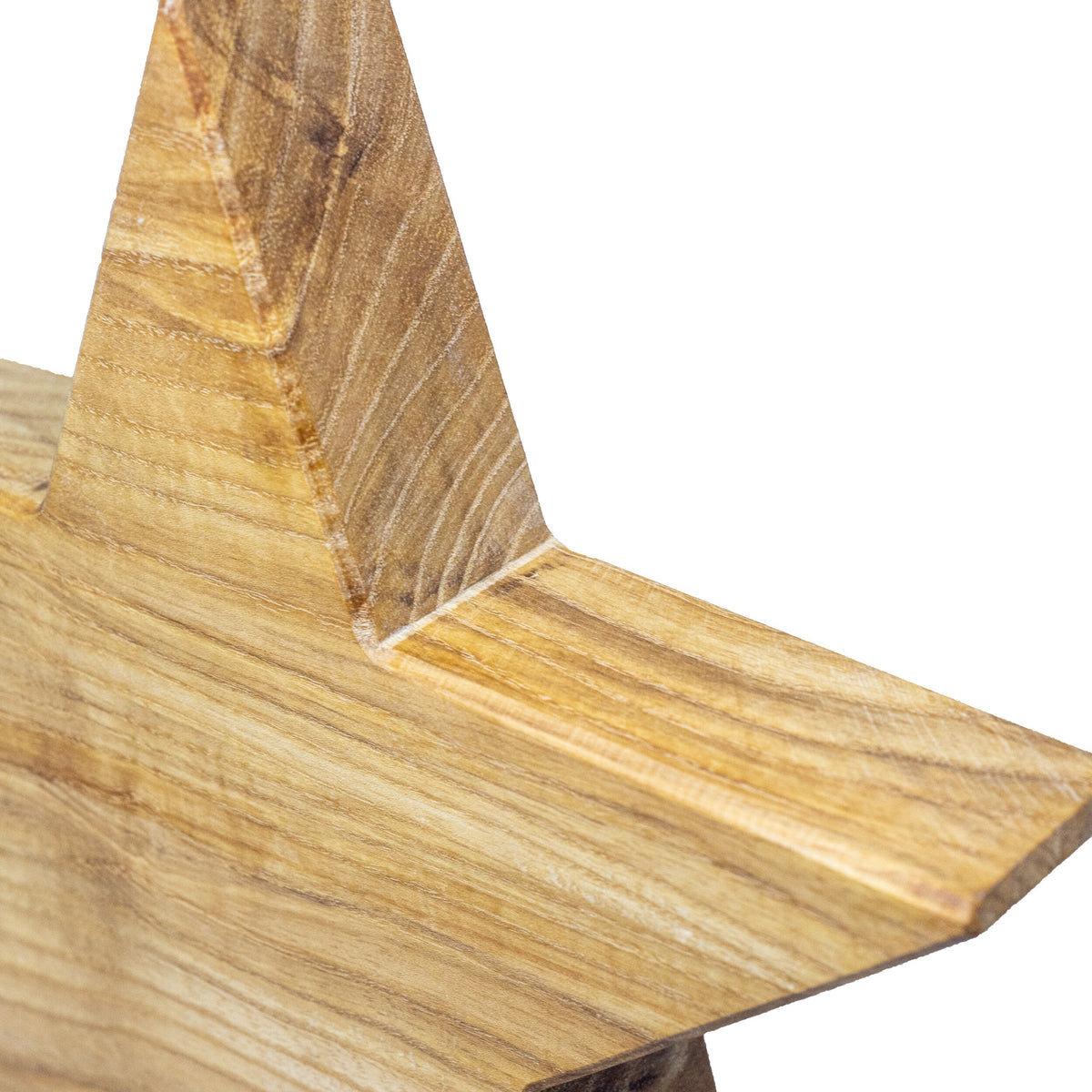 Holzstern • Weihnachtsstern • Esche • geölt • Weihnachtsdekoration • Stern • Deko • personalisierbar • groß