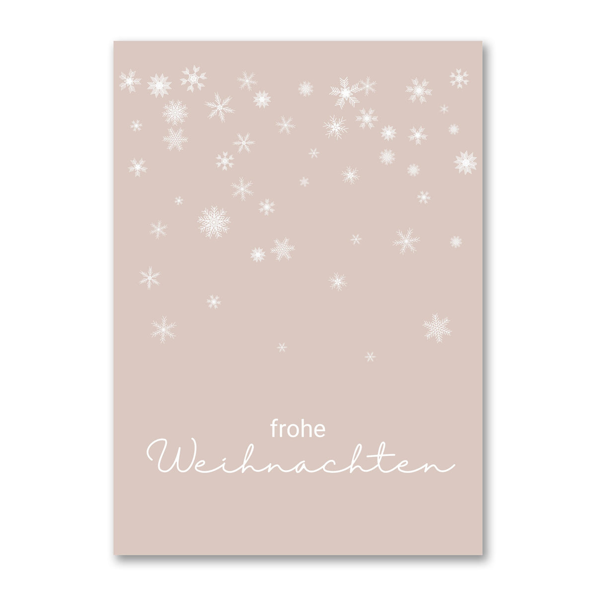 Weihnachtskarte - Postkarte Weihnachten - DIN A6