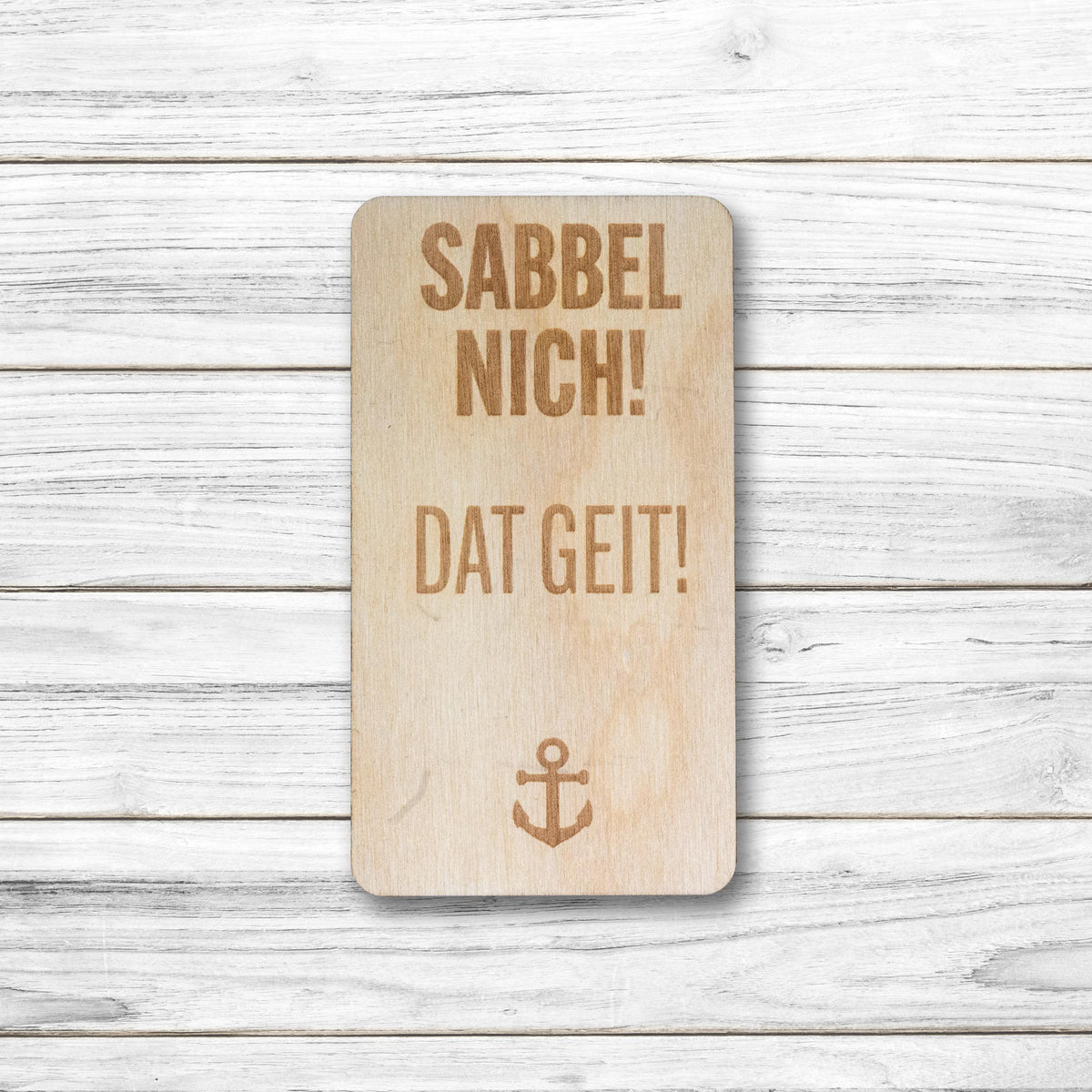 Kühlschrankmagnet aus Holz • verschiedene maritime Motive • 10x5cm