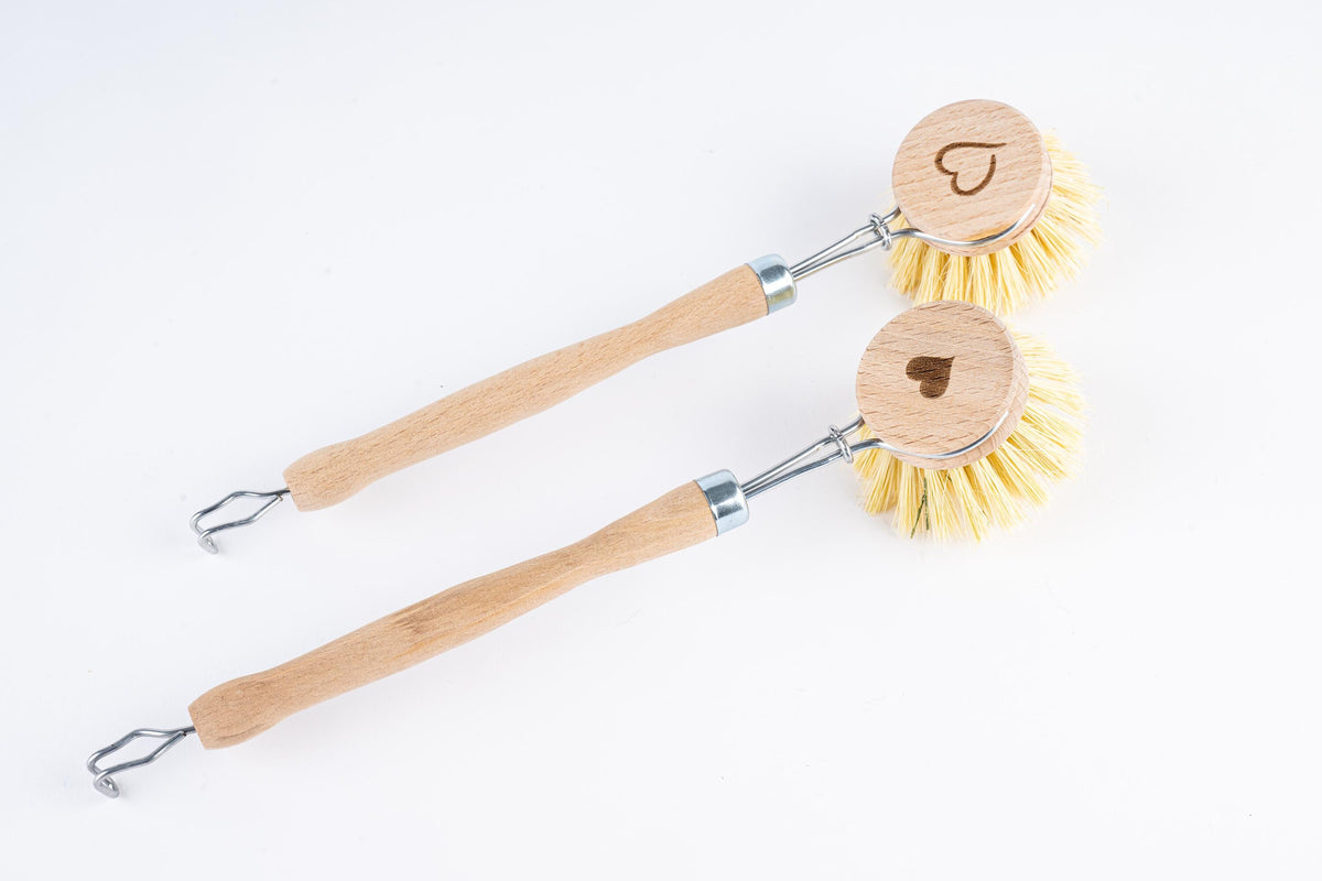 Spülbürste aus Holz mit individueller Wunschgravur