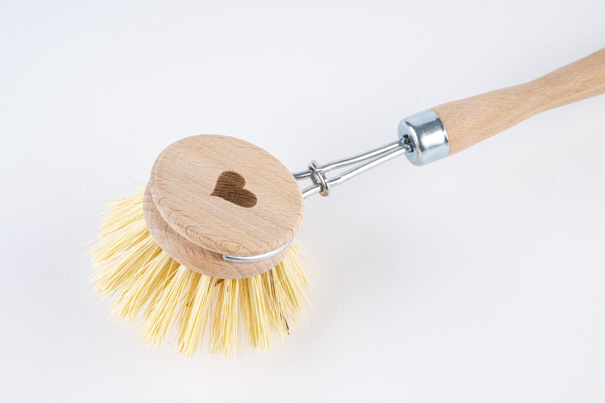 Spülbürste aus Holz mit individueller Wunschgravur