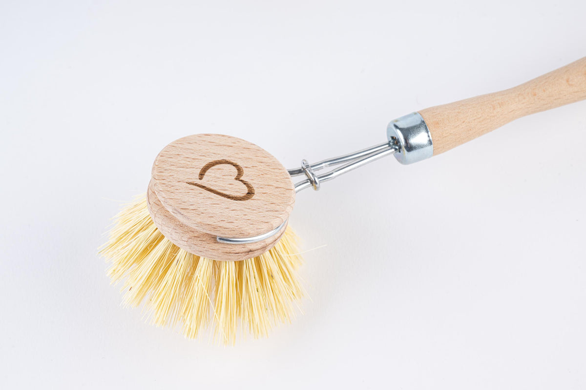 Spülbürste aus Holz mit individueller Wunschgravur
